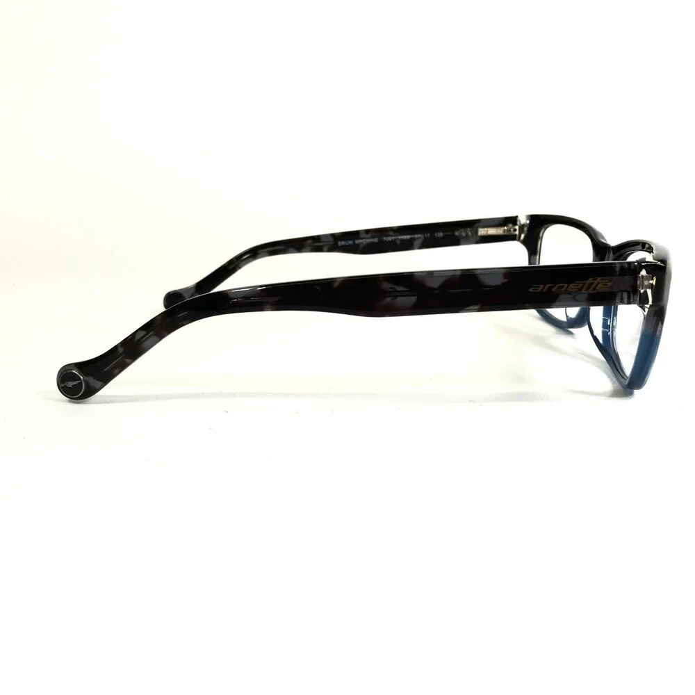 Arnette Eyeglasses Frames Drum Machine 7091 1169 Gray Tortoise Blue 51-17-135